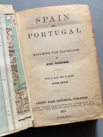 Spain and Portugal, Karl Baedeker - Karl Baedeker Publisher, 1913