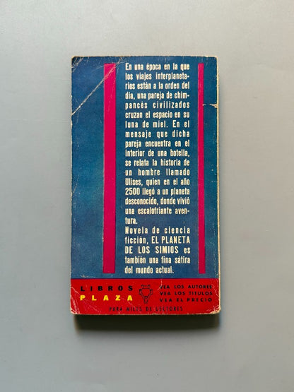 El planeta de los simios, Pierre Boulle (1ª edición española) - Ediciones G. P., 1965