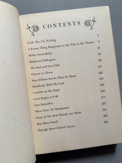 Wine, women and words, Billy Rose (ilustrado por Salvador Dalí) - Simon And Schuster, 1948