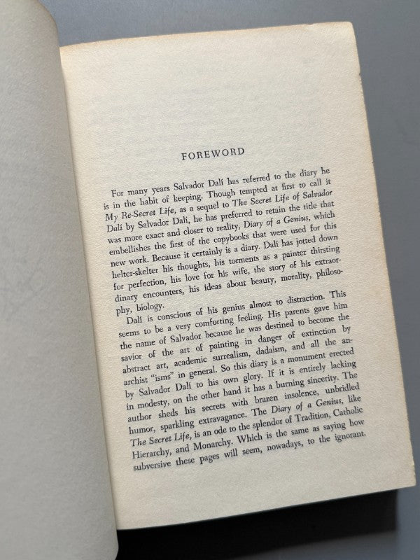 Diary of a genius, Salvador Dalí - Doubleday & Company, 1965