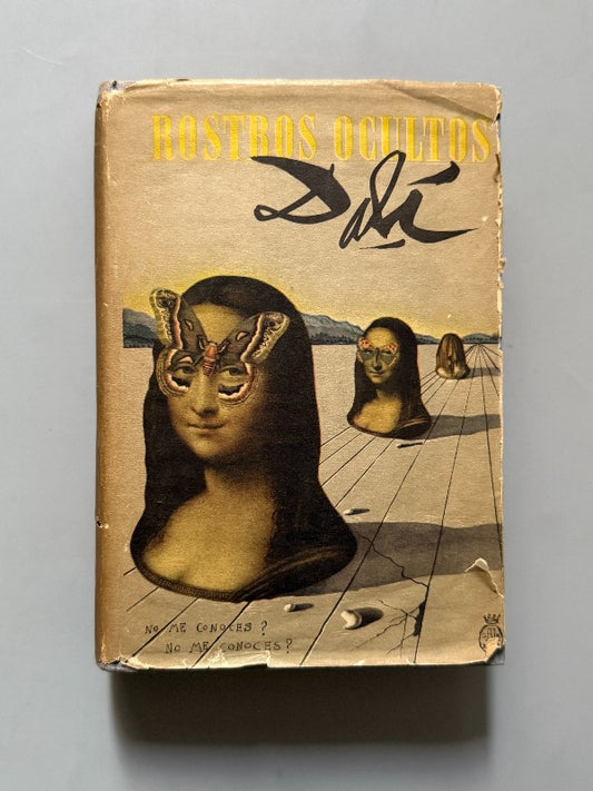 Rostros ocultos, Salvador Dalí (1ª ed. en español) - Luis de Caralt Editor, 1952