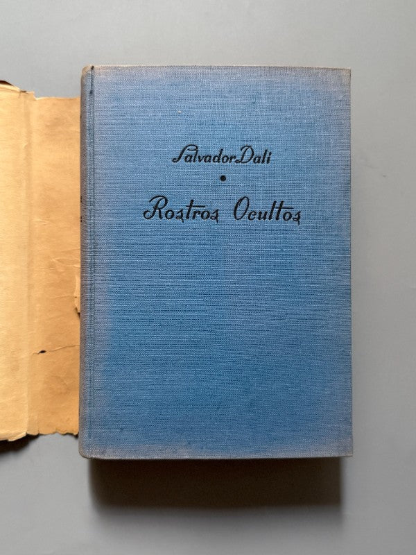 Rostros ocultos, Salvador Dalí (1ª ed. en español) - Luis de Caralt Editor, 1952