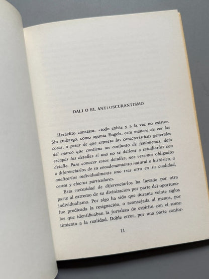 Dalí o el anti-oscurantismo, René Crevel - Pequeña Biblioteca Calamvs Scriptorivs, 1977