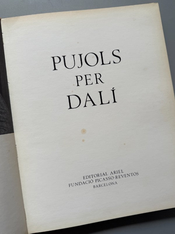 Pujols per Dalí - Editorial Ariel, 1974