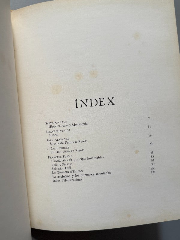 Pujols per Dalí - Editorial Ariel, 1974