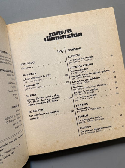 Nueva dimensión. Ciencia ficción y fantasía, nº30 - Ediciones Dronte, marzo 1974