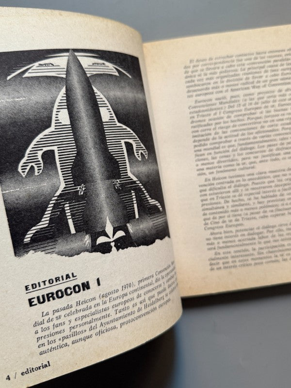 Nueva dimensión. Ciencia ficción y fantasía, nº30 - Ediciones Dronte, marzo 1974