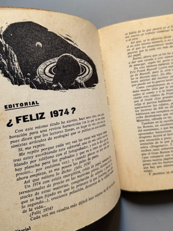 Nueva dimensión. Ciencia ficción y fantasía, nº52 - Ediciones Dronte, Diciembre 1973/ Enero 1974