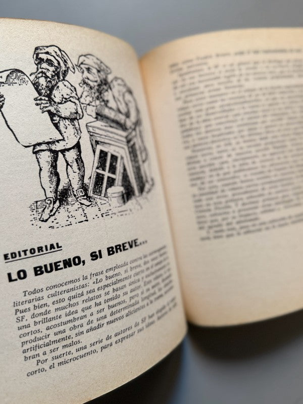 Nueva dimensión. Ciencia ficción y fantasía, nº42 - Ediciones Dronte, Febrero 1973
