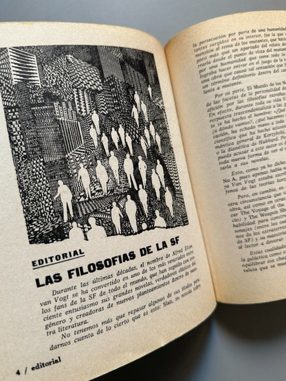 Nueva dimensión. Ciencia ficción y fantasía, nº41 - Ediciones Dronte, Enero 1973