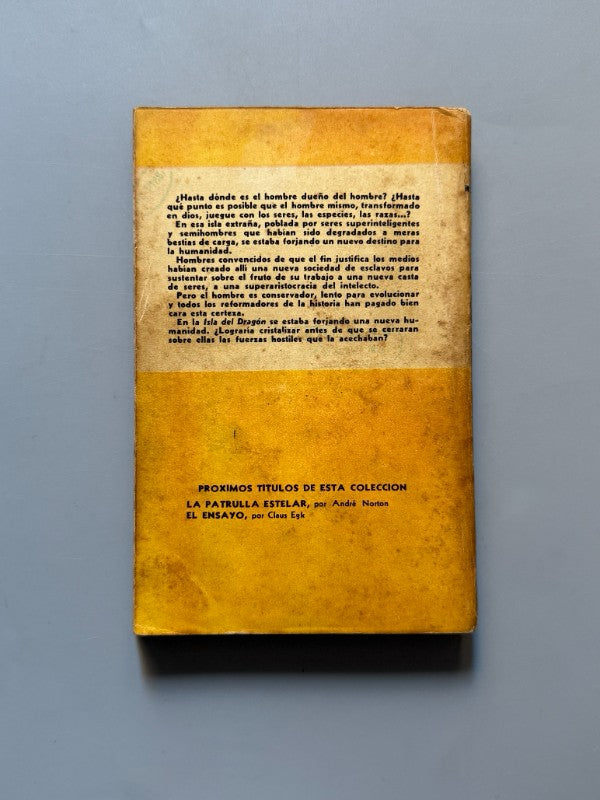 La isla del dragón. Fantaciencia por Jack Williamson - Jacobo Muchnik Editor, 1957