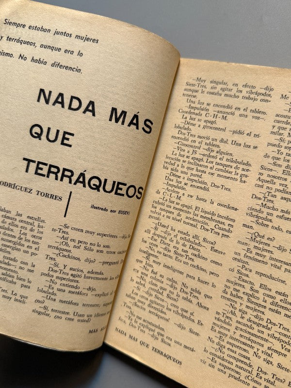 Más allá. Revista mensual de fantasía científica nº37 - Editorial Abril, Junio de 1956