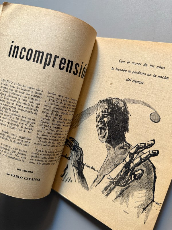 Más allá. Revista mensual de fantasía científica nº37 - Editorial Abril, Junio de 1956