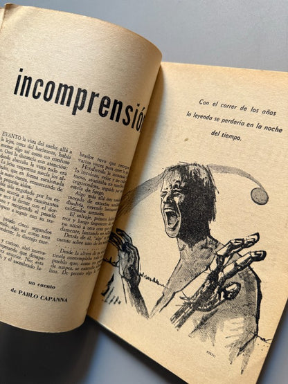 Más allá. Revista mensual de fantasía científica nº37 - Editorial Abril, Junio de 1956