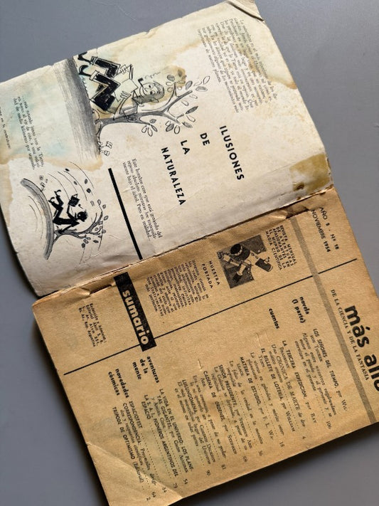 Más allá. Revista mensual de fantasía científica nº18 - Editorial Abril, Noviembre de 1954