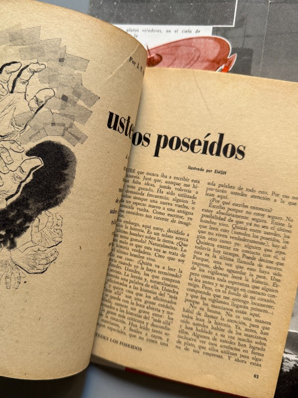 Más allá. Revista mensual de fantasía científica nº24 - Editorial Abril, Mayo de 1955