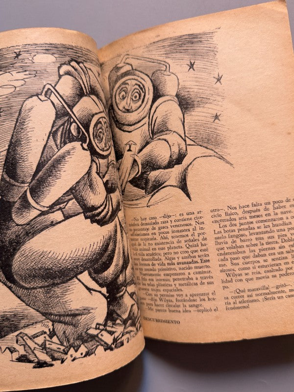 Más allá. Revista mensual de fantasía científica nº35 - Editorial Abril, Abril de 1956