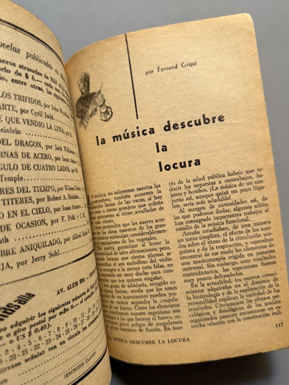 Más allá. Revista mensual de fantasía científica nº35 - Editorial Abril, Abril de 1956