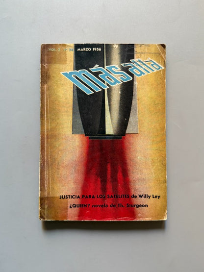 Más allá. Revista mensual de fantasía científica nº34 - Editorial Abril, Marzo de 1956