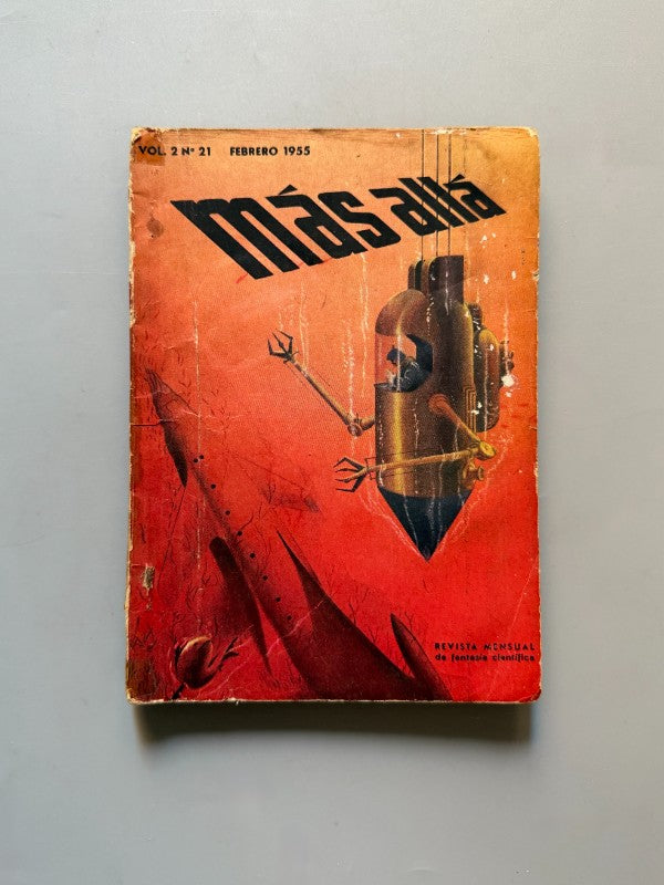 Más allá. Revista mensual de fantasía científica nº13 - Editorial Abril, Junio de 1954