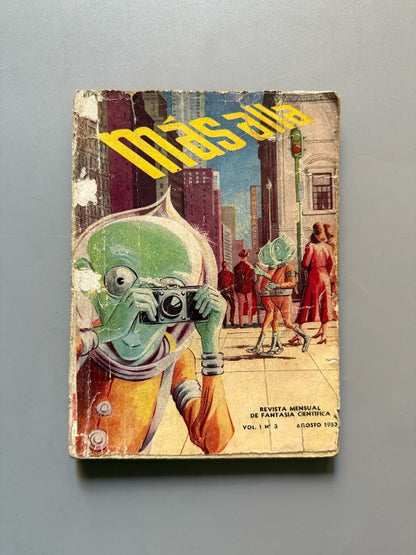 Más allá. Revista mensual de fantasía científica nº3 - Editorial Abril, Agosto de 1953