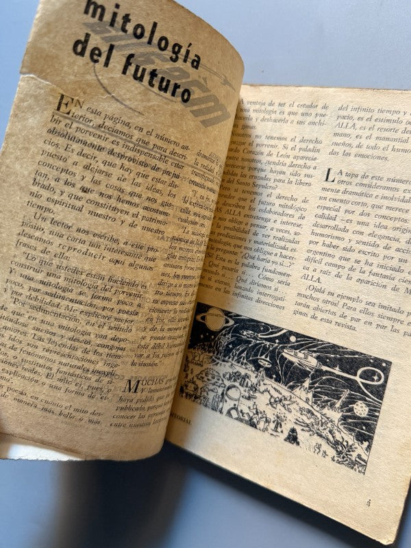 Más allá. Revista mensual de fantasía científica nº3 - Editorial Abril, Agosto de 1953