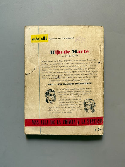 Más allá. Revista mensual de fantasía científica nº3 - Editorial Abril, Agosto de 1953