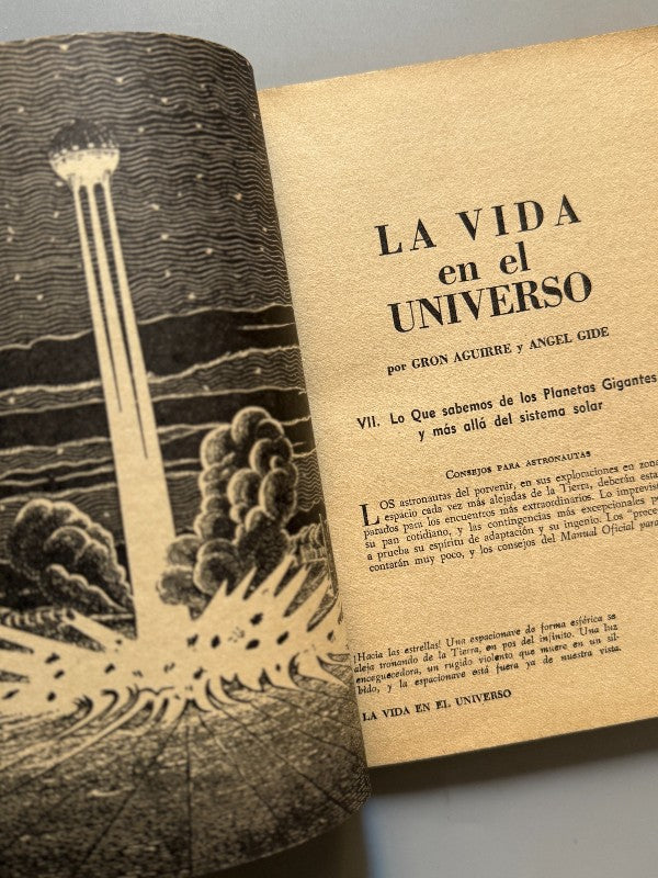 Más allá. Revista mensual de fantasía científica nº19 - Editorial Abril, Diciembre de 1954