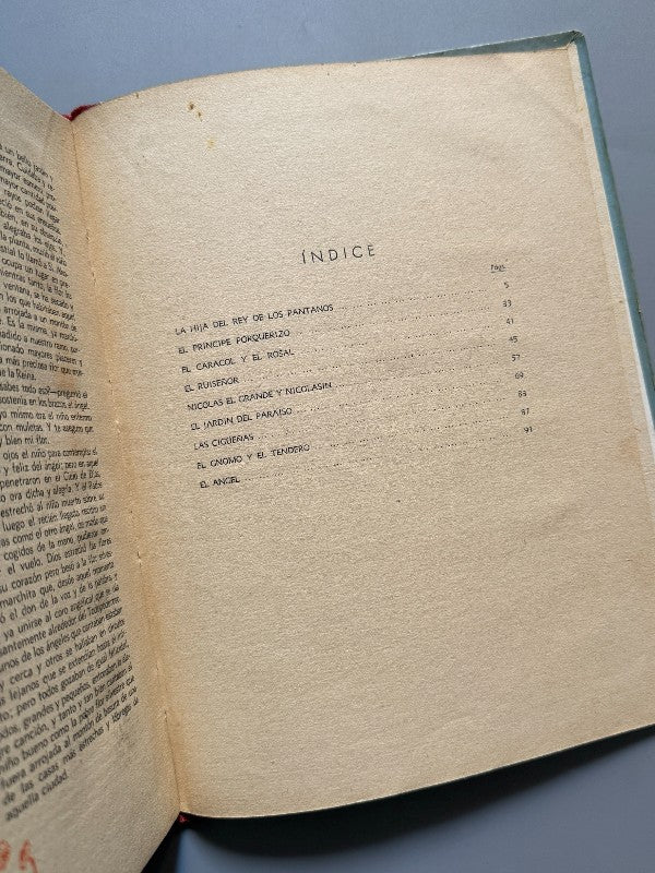 Otros cuentos de Andersen. Traducción de Manuel Vallvé - Editorial Maucci, 1944
