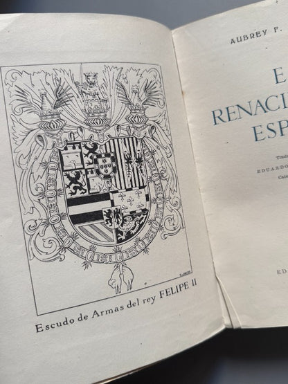 El renacimiento español, Aubrey F. G. Bell - Editorial Ebro, 1944