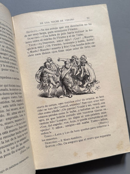 Dramas de Shakespeare, William Shakespeare - Biblioteca Arte y Letras, 1884