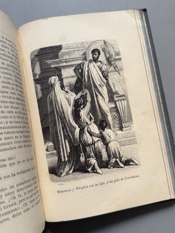Dramas de Shakespeare, William Shakespeare - Biblioteca Arte y Letras, 1884