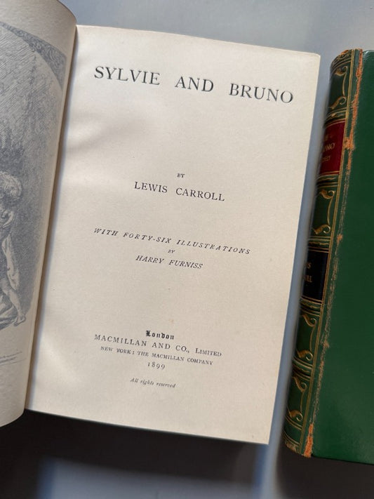 Sylvie and Bruno, Lewis Carroll - Macmillan and Co, 1899