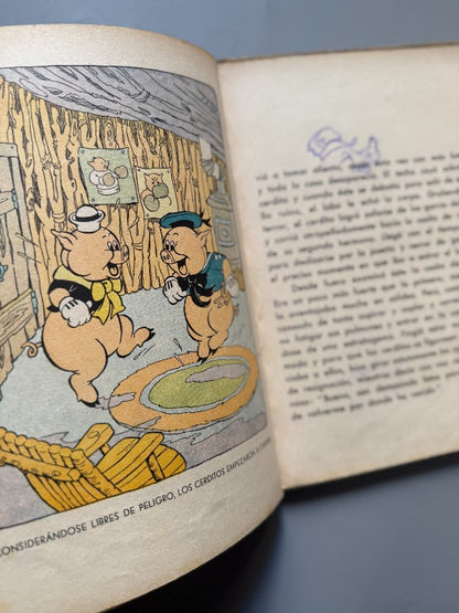Los tres cerditos, Walt Disney - Editorial Molino, 1935