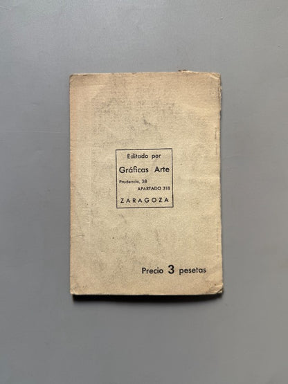 Reglamento oficial para las corridas de toros, novillos y becerros - Gráficas Arte, 1930