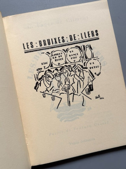 Les bruixes de Llers, C. Fages de Climent. Ornamento de Salvador Dalí - Aubert Impressor, 1977