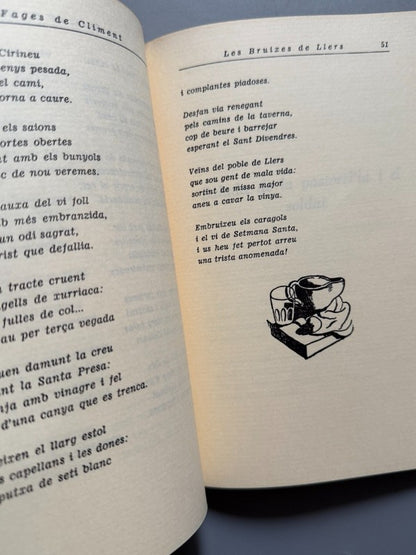 Les bruixes de Llers, C. Fages de Climent. Ornamento de Salvador Dalí - Aubert Impressor, 1977