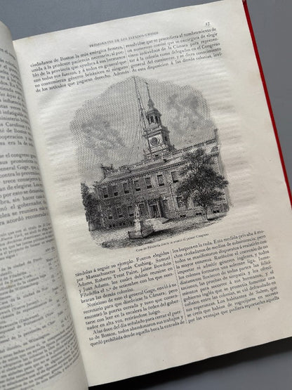 Historia de los presidentes de los Estados Unidos, Enrique L. de Verneuill - Montaner y Simón, 1885