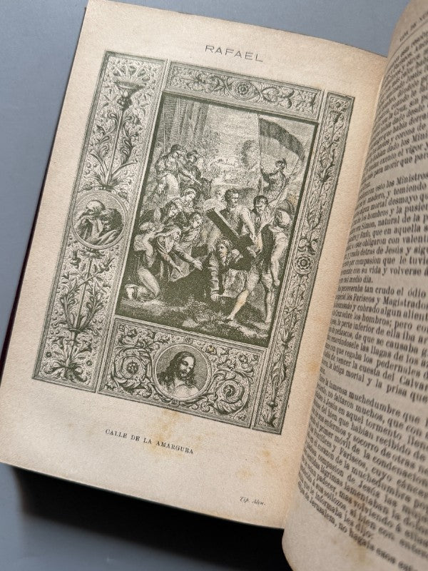 La vida de Jesucristo, Fernando Valverde - Biblioteca Amena é Instructiva, 1884