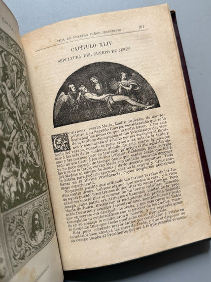 La vida de Jesucristo, Fernando Valverde - Biblioteca Amena é Instructiva, 1884