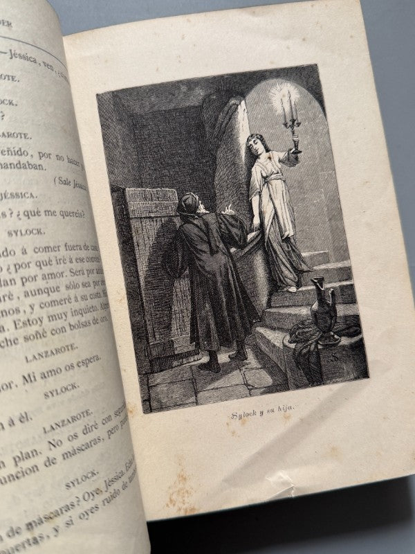 Dramas de Shakespeare, William Shakespeare - Biblioteca Arte y Letras, 1881