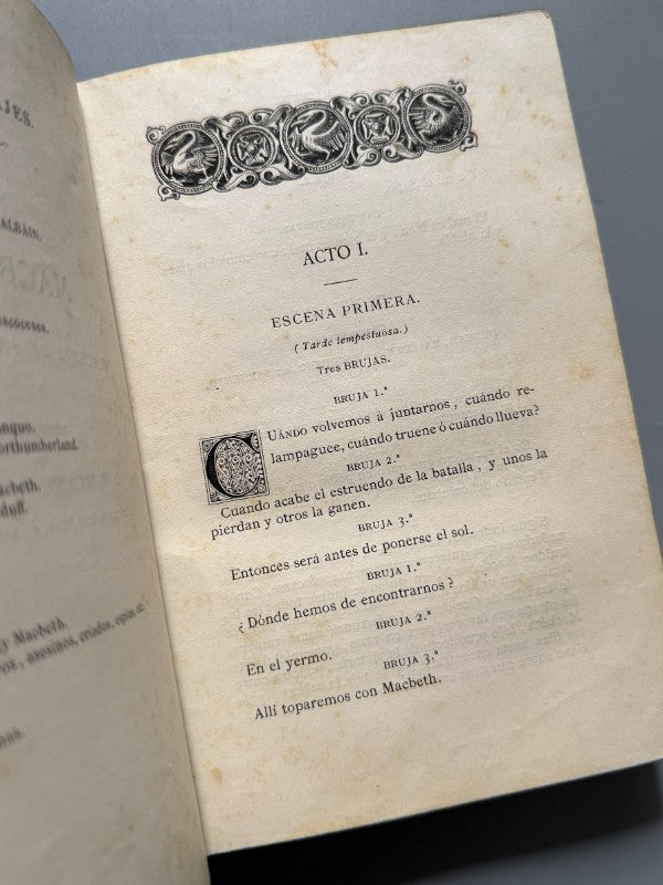 Dramas de Shakespeare, William Shakespeare - Biblioteca Arte y Letras, 1881