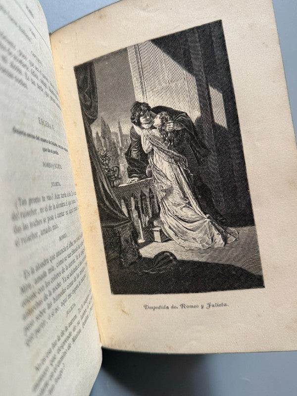 Dramas de Shakespeare, William Shakespeare - Biblioteca Arte y Letras, 1881