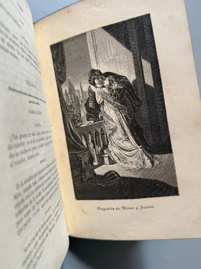 Dramas de Shakespeare, William Shakespeare - Biblioteca Arte y Letras, 1881