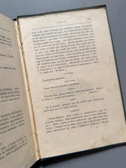 Dramas de Shakespeare, William Shakespeare - Biblioteca Arte y Letras, 1881