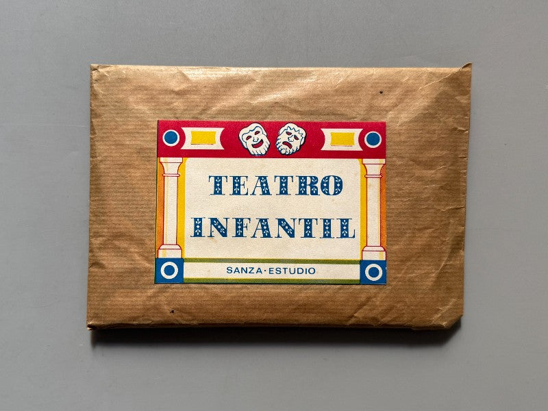 Teatro infantil. Contiene dos obras (personajes, decorados y libretos) - Sanza Estudio, ca. 1930