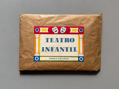 Teatro infantil. Contiene dos obras (personajes, decorados y libretos) - Sanza Estudio, ca. 1930
