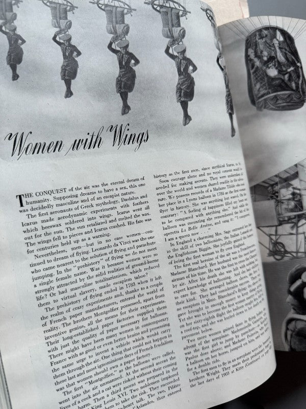 British Vogue, 1944 - 1945 completos. Artículos y fotografías de Lee Miller