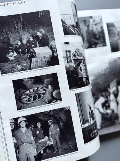 British Vogue. Lee Miller - Artículos y fotografías - WWII, 1944 - 1945 completos