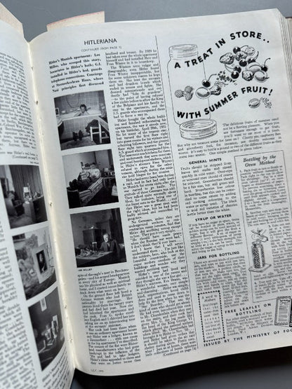 British Vogue. Lee Miller - Artículos y fotografías - WWII, 1944 - 1945 completos